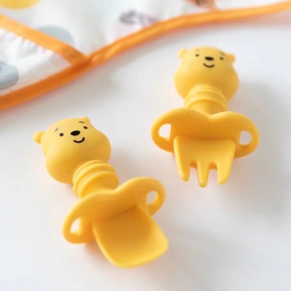 Chewtensils® Cubiertos de Silicona - Disney Winnie the Pooh