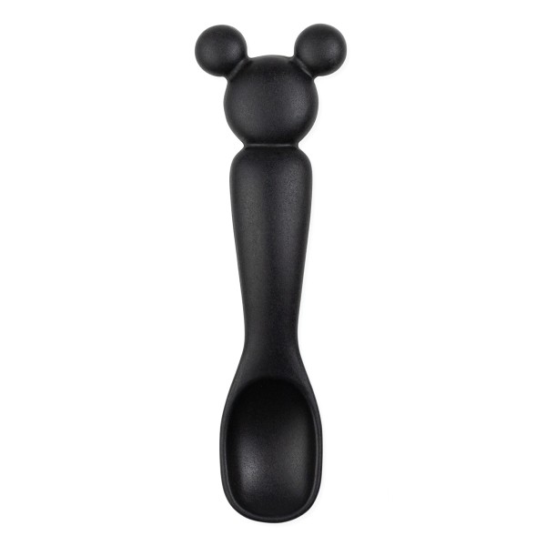 Ensemble de premier repas en silicone - Disney Mickey Mouse - Classic Black