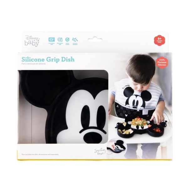 Plat à ventouse en silicone - Disney Mickey Mouse