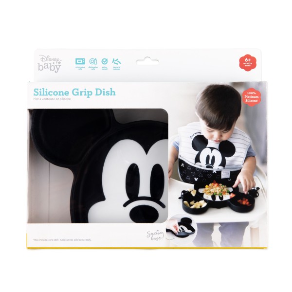 Plat à ventouse en silicone - Disney Mickey Mouse