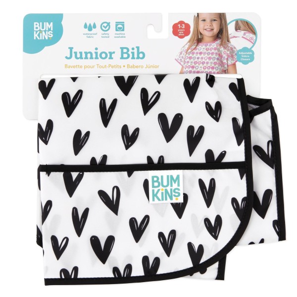 Babero júnior - Hearts