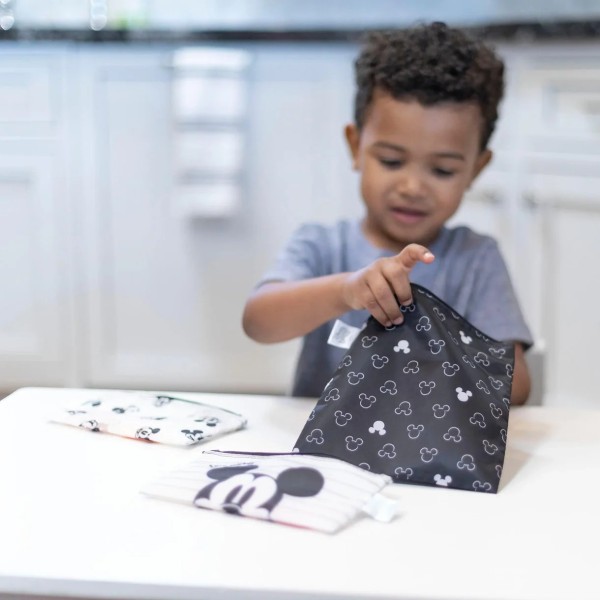 Sac à Collations (lot de 3) - Disney Love, Mickey