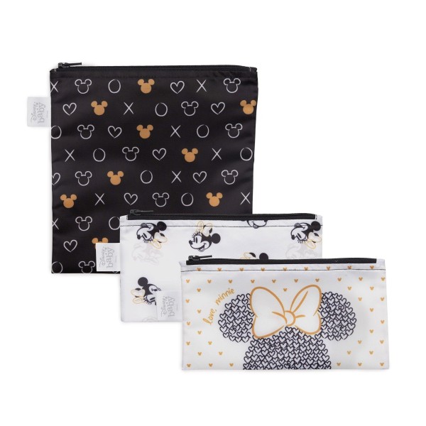 Sac à Collations (lot de 3) - Disney Love, Minnie