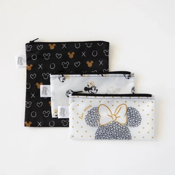 Sac à Collations (lot de 3) - Disney Love, Minnie