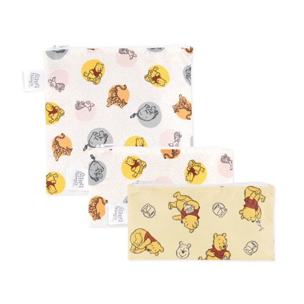 Bolsa para Snacks (paquete de 3) - Disney Winnie the Pooh and Friends