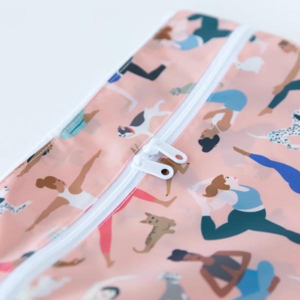 Nass / Trocken Clutch-Tasche - Yoga Pals