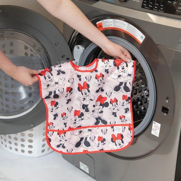 Bavoir Junior - 1-3 ans - Disney Minnie Mouse - Pink