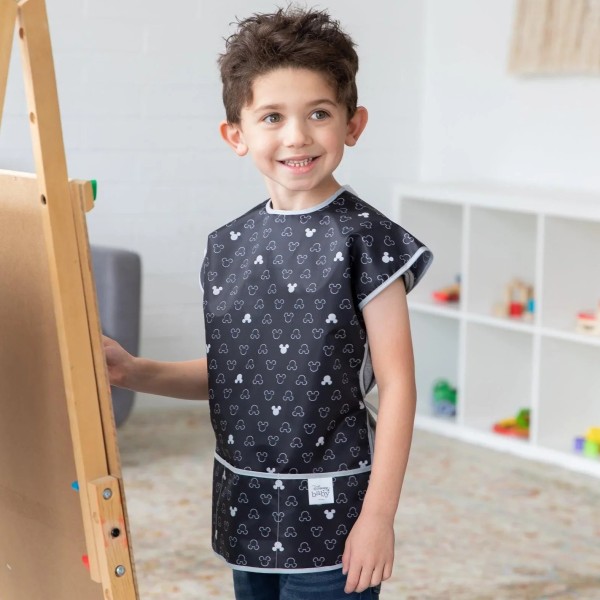 Blouse à manches courtes - 3-7 ans - Disney Mickey Mouse - Icon Black + White