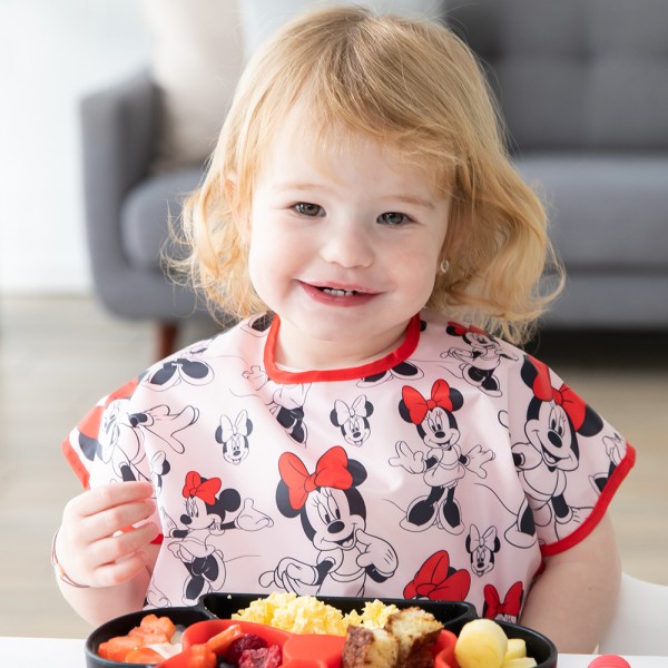 Bavoir Junior - 1-3 ans - Disney Minnie Mouse - Pink