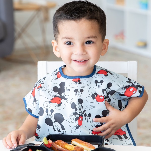 Bavoir Junior - 1-3 ans - Disney Mickey Mouse - Blue