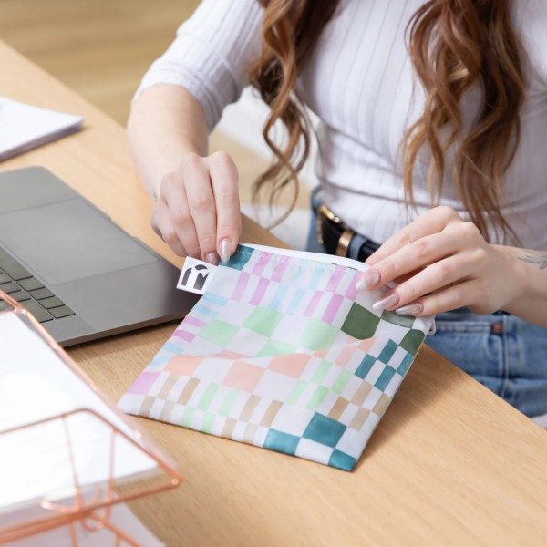 Reusable Snack Bag - Large (2 pack) - Motley Club