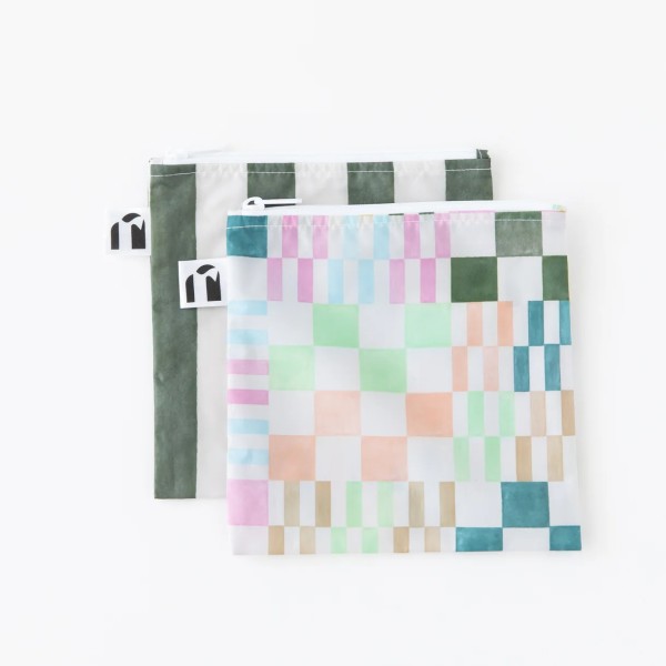 Reusable Snack Bag - Large (2 pack) - Motley Club