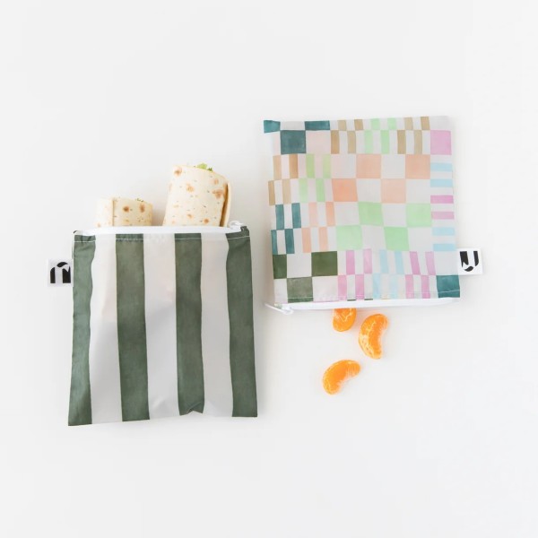 Reusable Snack Bag - Large (2 pack) - Motley Club