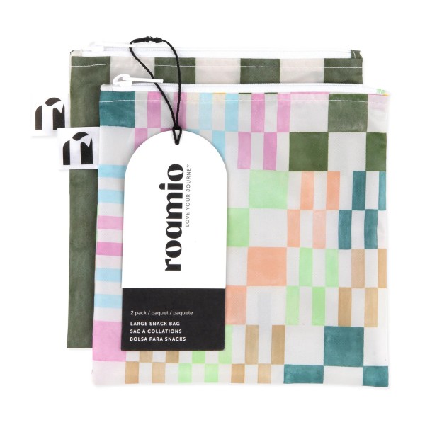 Reusable Snack Bag - Large (2 pack) - Motley Club