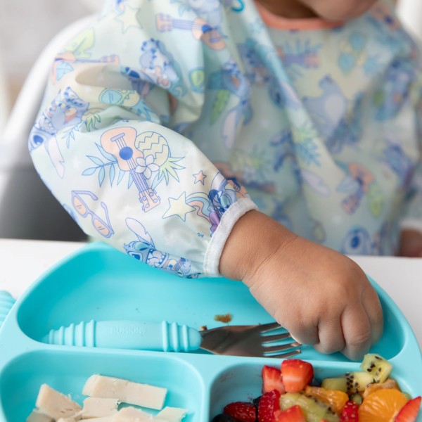 Deuxième Chance (sans emballage d'origine) - Bavoir à Manches - 6-24 mois - Disney Aloha Stitch