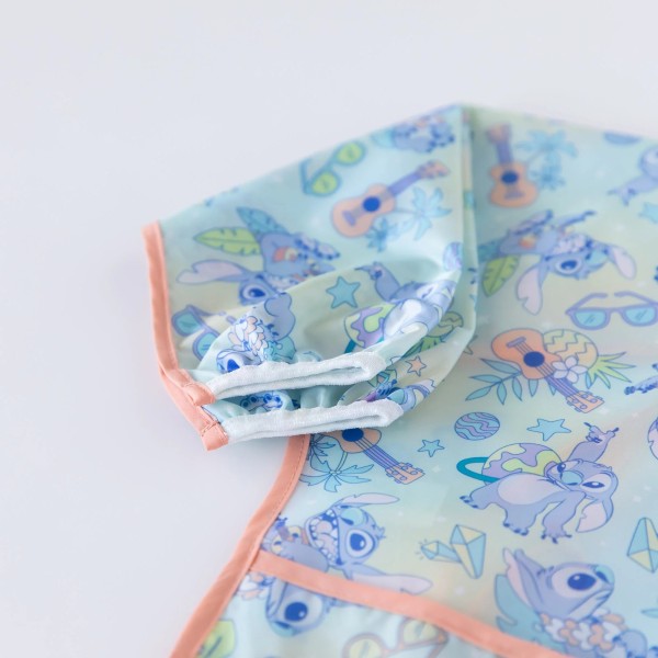 Deuxième Chance (sans emballage d'origine) - Bavoir à Manches - 6-24 mois - Disney Aloha Stitch
