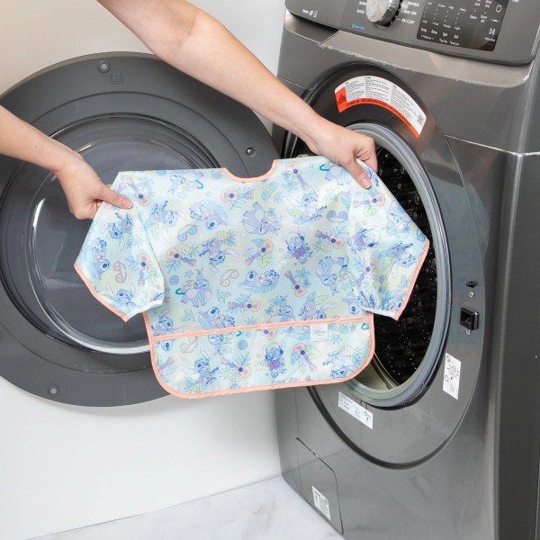 Deuxième Chance (sans emballage d'origine) - Bavoir à Manches - 6-24 mois - Disney Aloha Stitch