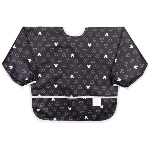 Second chance (no original packaging) - Sleeved bib - Disney Mickey Mouse - Icon Black + White