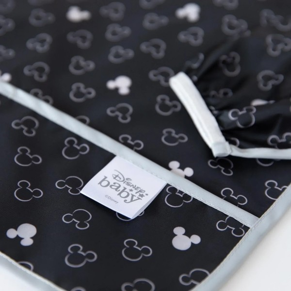 Second chance (no original packaging) - Sleeved bib - Disney Mickey Mouse - Icon Black + White