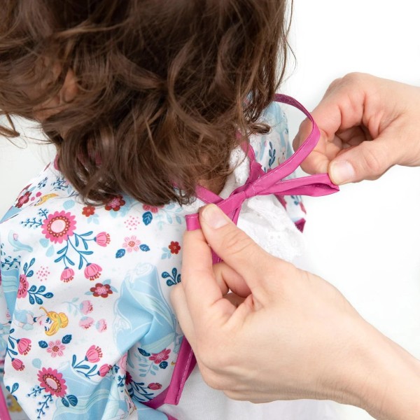 Deuxième Chance (sans emballage d'origine) - Bavoir à Manches - 6-24 mois - Disney Princess Cinderella