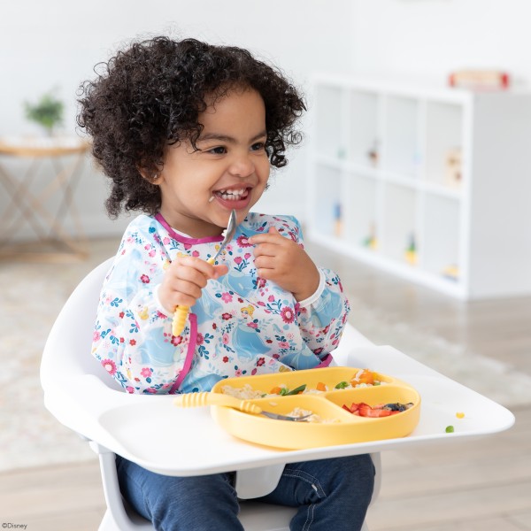 Deuxième Chance (sans emballage d'origine) - Bavoir à Manches - 6-24 mois - Disney Princess Cinderella