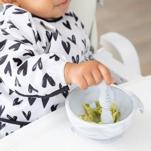 Second chance (no original packaging) - Sleeved bib - Hearts