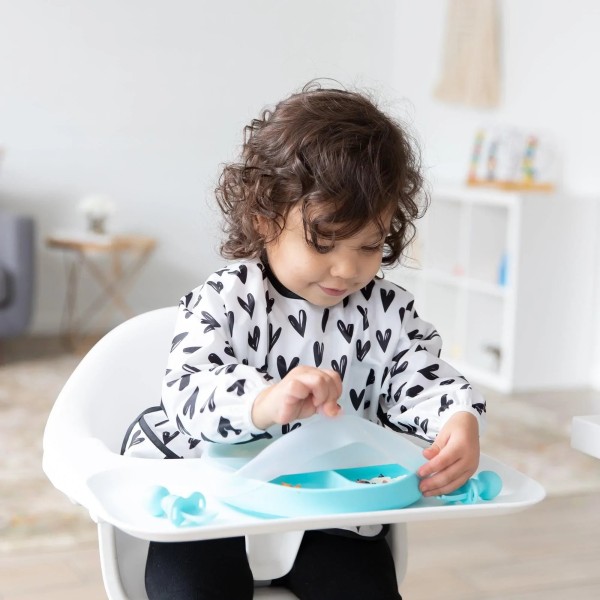 Second chance (no original packaging) - Sleeved bib - Hearts