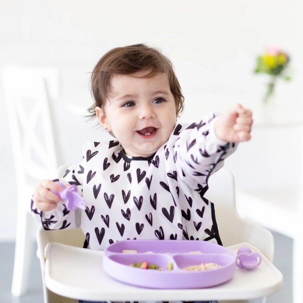 Second chance (no original packaging) - Sleeved bib - Hearts