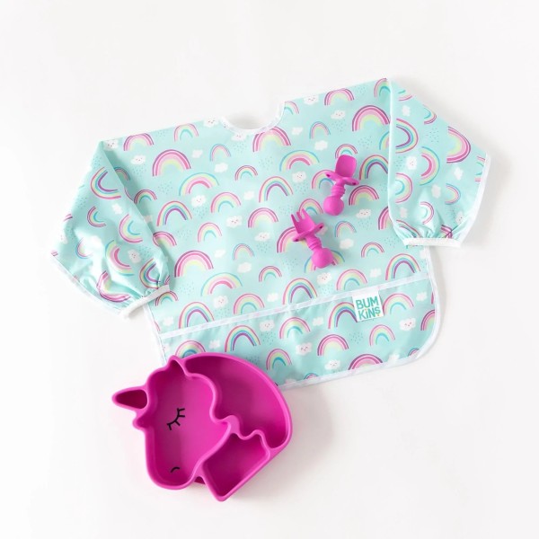 Second Chance (No Original Packaging) - Sleeved Bib - 6-24 months - Rainbows