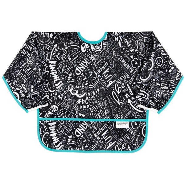 Segunda Oportunidad (sin embalaje original) Babero con Mangas - 6-24 meses - Be Kind