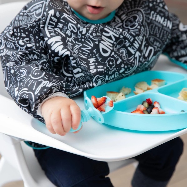 Segunda Oportunidad (sin embalaje original) Babero con Mangas - 6-24 meses - Be Kind