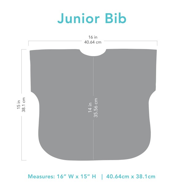 Second Chance (No Original Packaging) - Junior Bib - 1-3 years - Charcoal Check