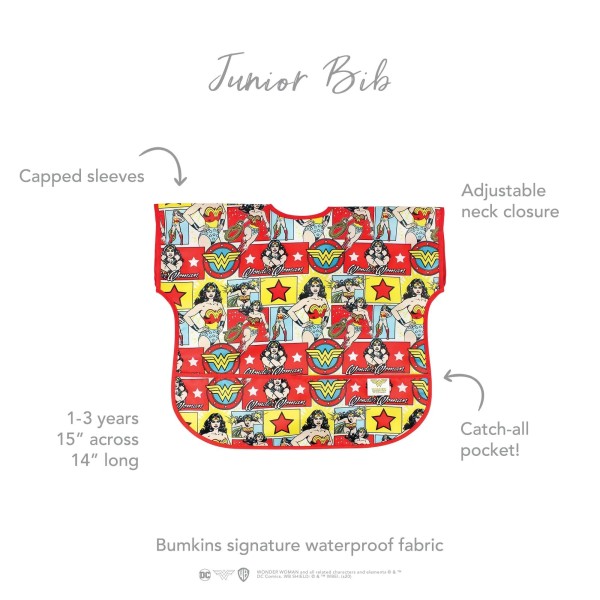 Second Chance (No Original Packaging) - Junior Bib - Wonder Woman