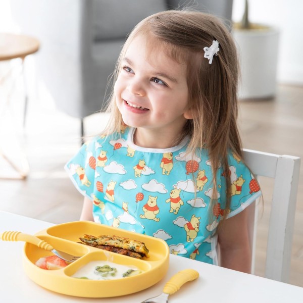 Second chance (no original packaging) - Junior bib - Disney Winnie l'Ourson - Bleu Ballons