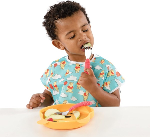 Second chance (no original packaging) - Junior bib - Disney Winnie l'Ourson - Bleu Ballons