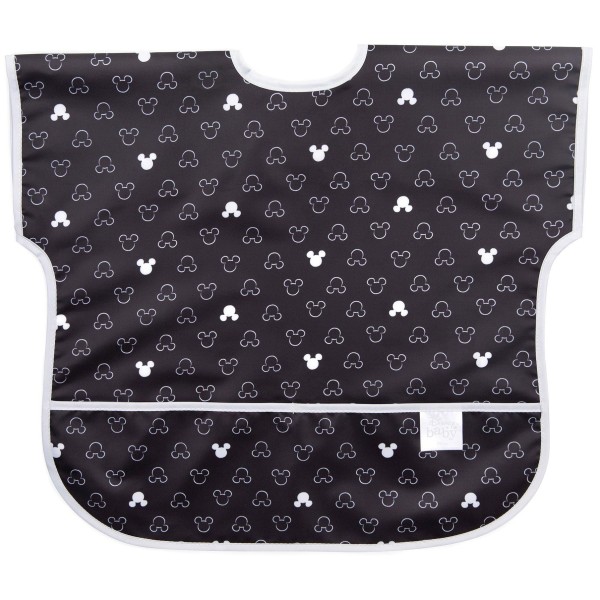 Second Chance (No Original Packaging) - Junior Bib - 1-3 years - Disney Mickey Mouse - Icon Black + White