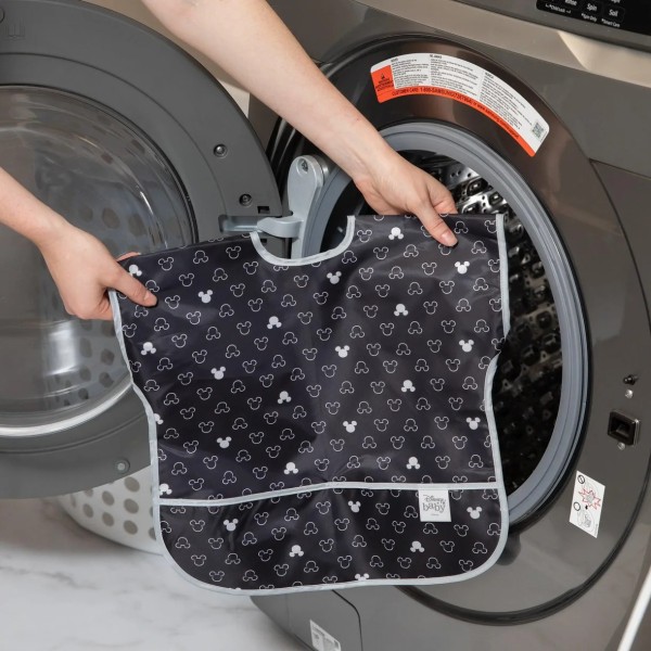 Second Chance (No Original Packaging) - Junior Bib - 1-3 years - Disney Mickey Mouse - Icon Black + White