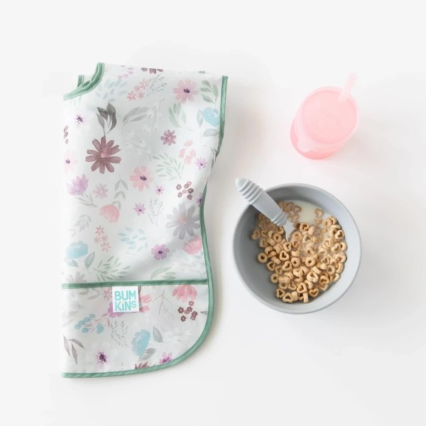 Second chance (no original packaging) - Junior bib - Gris Floral