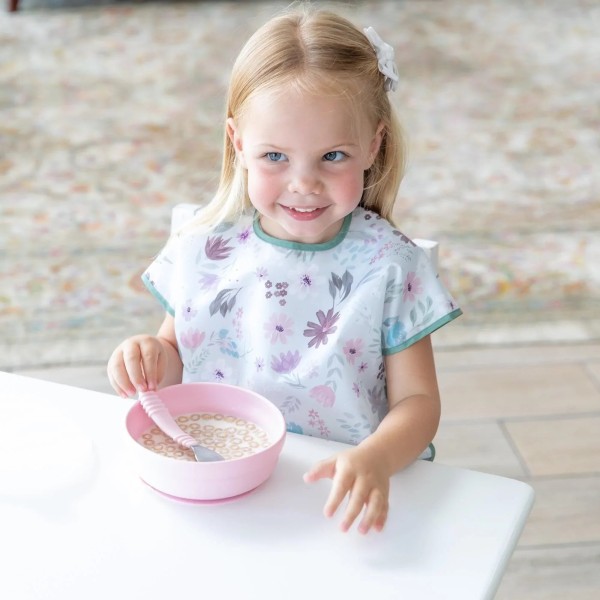 Second chance (no original packaging) - Junior bib - Gris Floral