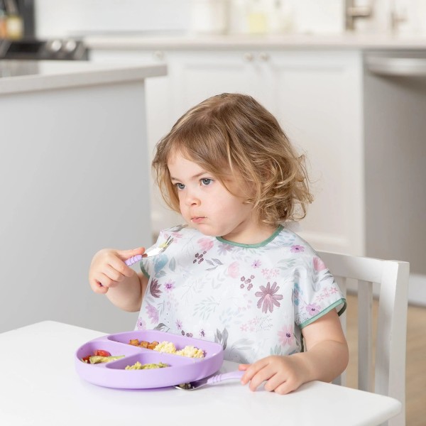 Second chance (no original packaging) - Junior bib - Gris Floral