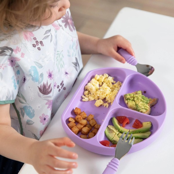 Second chance (no original packaging) - Junior bib - Gris Floral