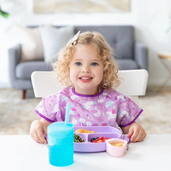 Second Chance (No Original Packaging) - Junior Bib - Lavande Licornes