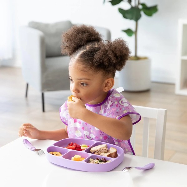 Second Chance (No Original Packaging) - Junior Bib - Lavande Licornes