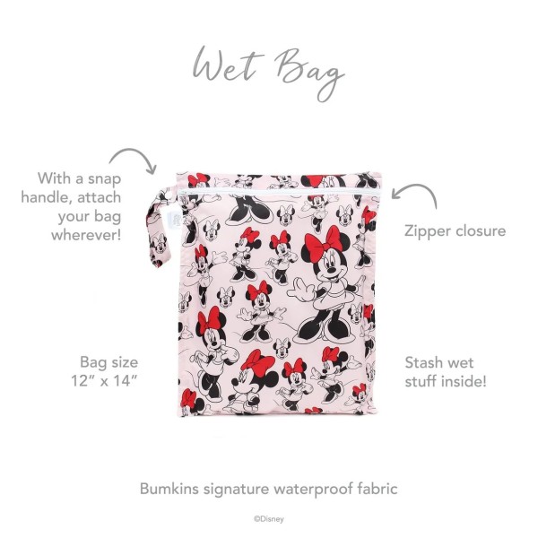 Deuxième chance (sans emballage d'origine) - Sac imperméable - Disney Minnie Mouse - Pink