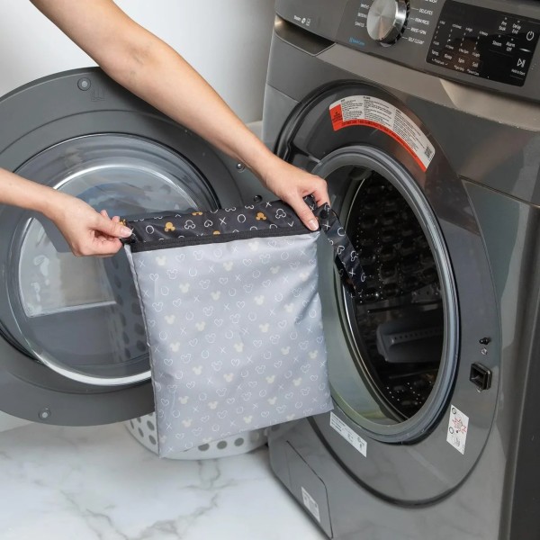 Tweede Kans (zonder originele verpakking) - Wet Bag - Disney Minnie Mouse - Icon Black + White