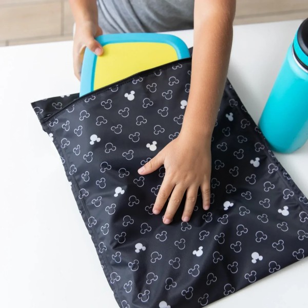 Tweede kans (zonder originele verpakking) - Wet Bag - Disney Mickey Mouse - Icon Black + White