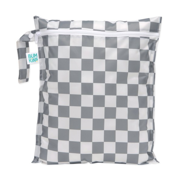 Second Chance (No Original Packaging) - Wet Bag - Charcoal Check