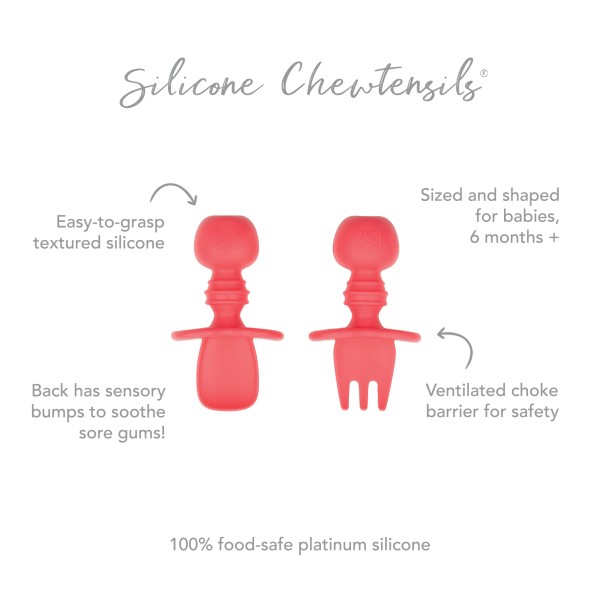 Second Chance (No Original Packaging) - Silicone Chewtensils® - Rot