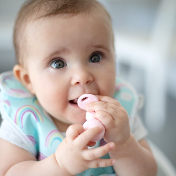 Deuxième Chance (sans emballage d'origine) - Chewtensils® Ustensiles en Silicone - Rose