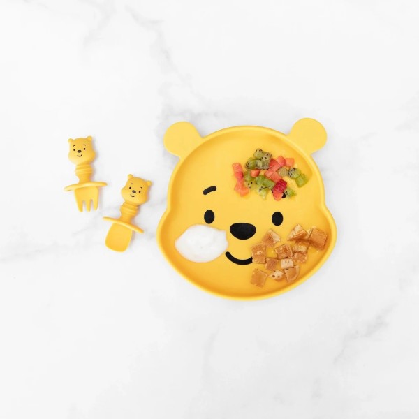 Tweede Kans (zonder originele verpakking) - Siliconen Chewtensils® - Disney Winnie de Poeh